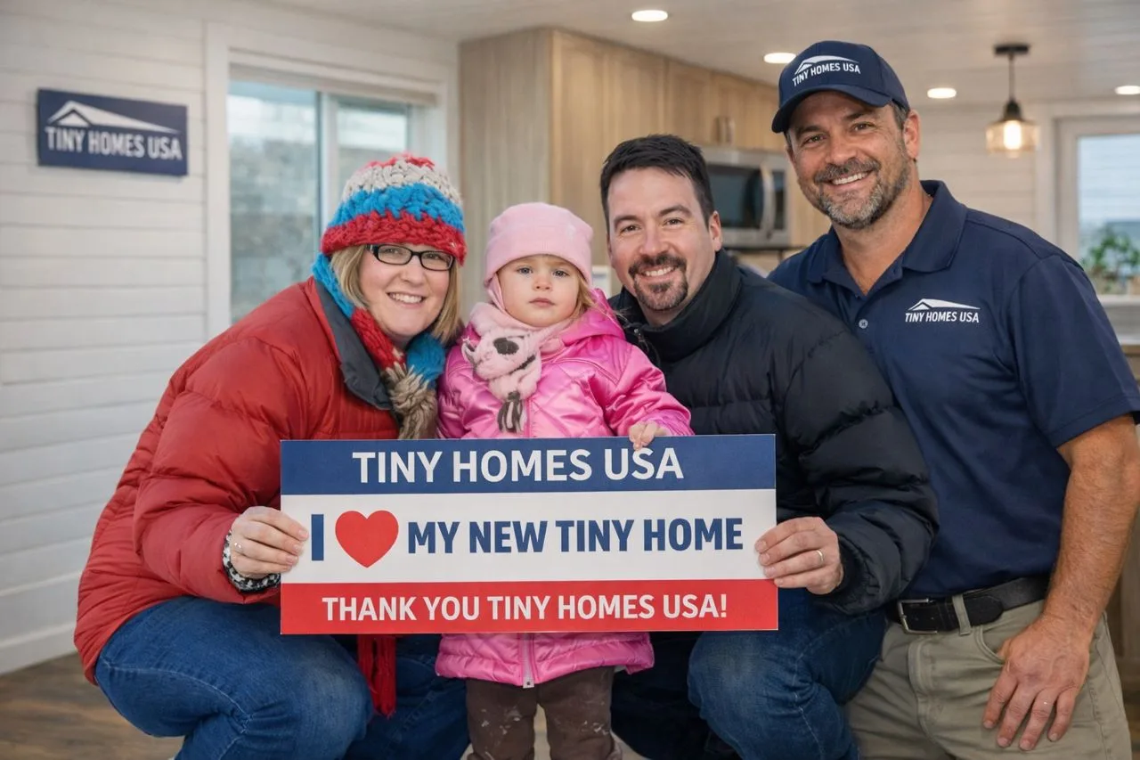 Lauren P. — San Jose, CA. with their new tiny home
